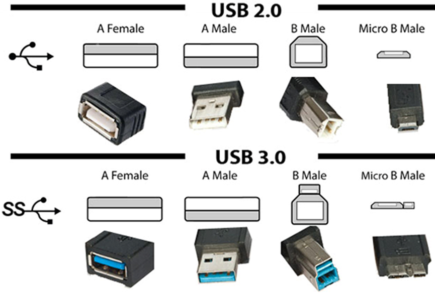 Geef rechten Aannemelijk uitvoeren USB Through The Ages